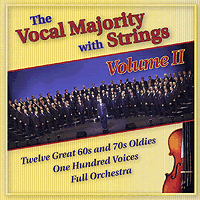 CD The Vocal Majority with strings II