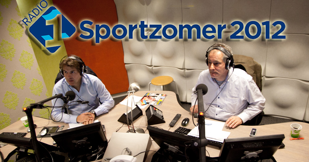 Studio Sportzomer Radio 1 - Toine van Peperstraten & Tom van 't Hek