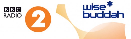 logos BBC Radio 2 and Wise Buddah 2