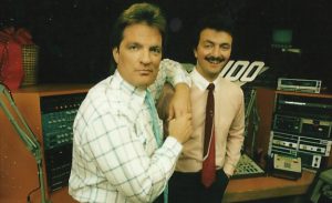 Scott Shannon (L) van Z100 (foto: Frank Foti)